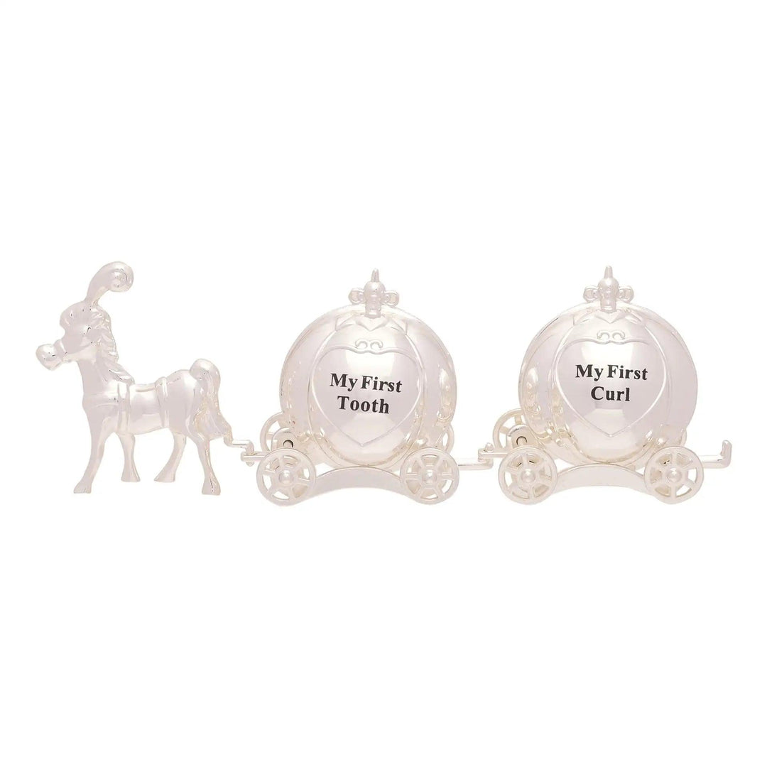 Celebrations Silverplated Horse and Carriage Tooth & Curl Set Main Picture