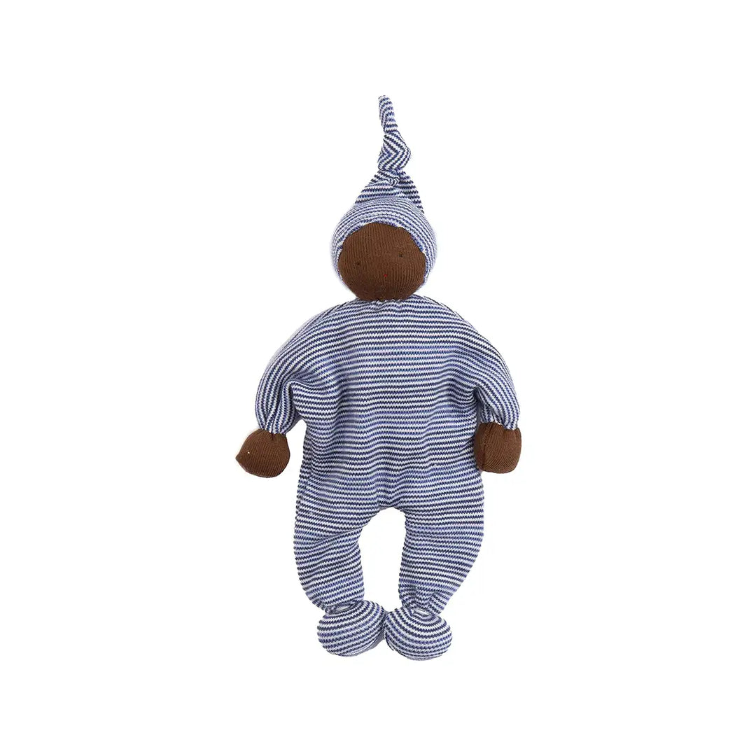 Under the Nile Organic Scrappy Baby Buddy Blue Stripe Main Picture