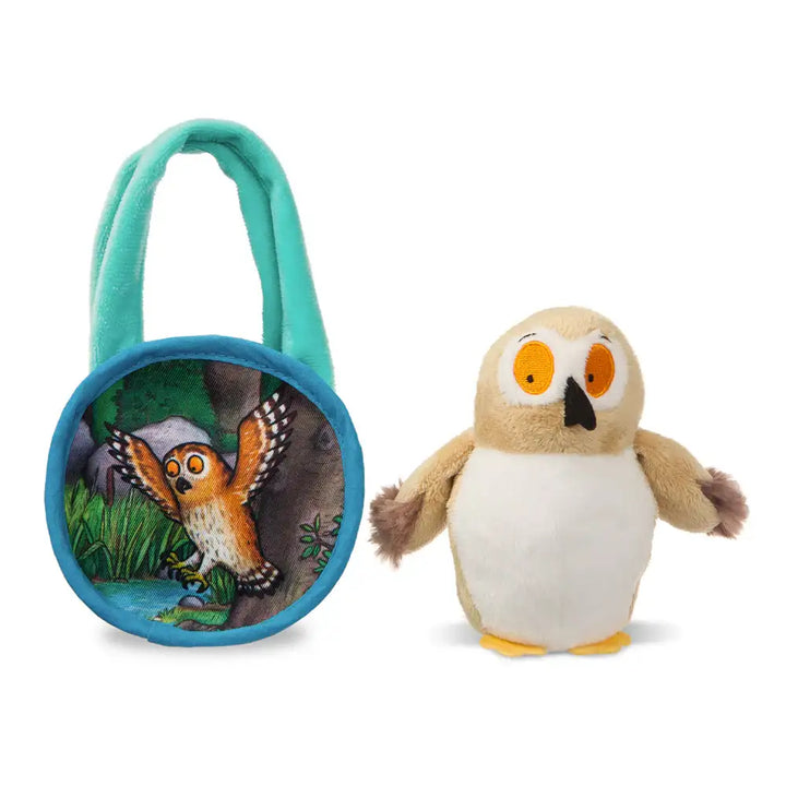 Julia Donaldson Gruffalo owl fancy pal set with plush teddy details picture