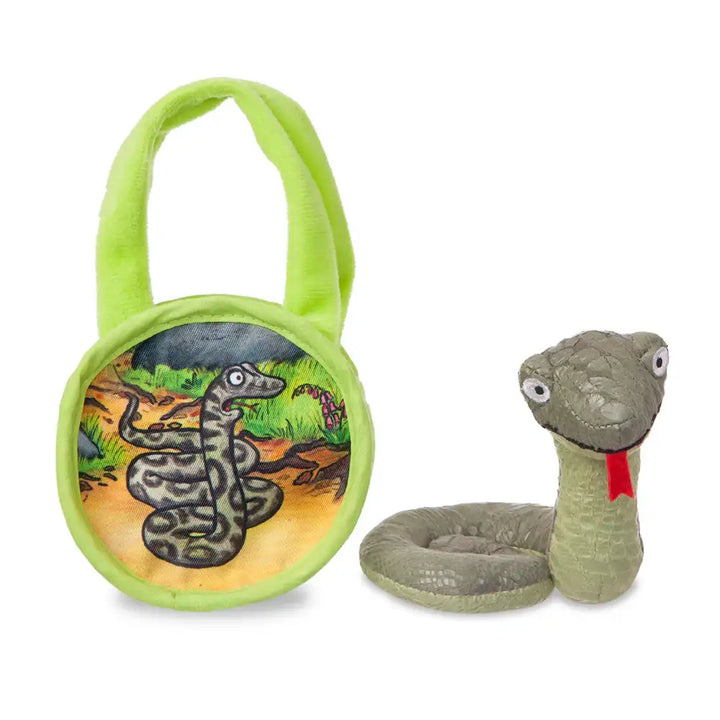 Julia Donaldson Gruffalo snake fancy pal set with plush teddy details picture