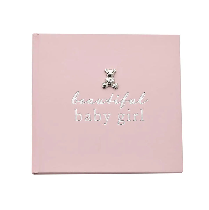 Bambino Beautiful Baby Girl Pink Photo Album Front Picture