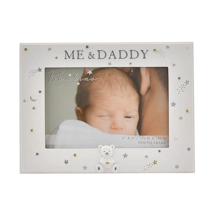 Bambino Me and Daddy Resin Stary Night Photo Frame Main Picture