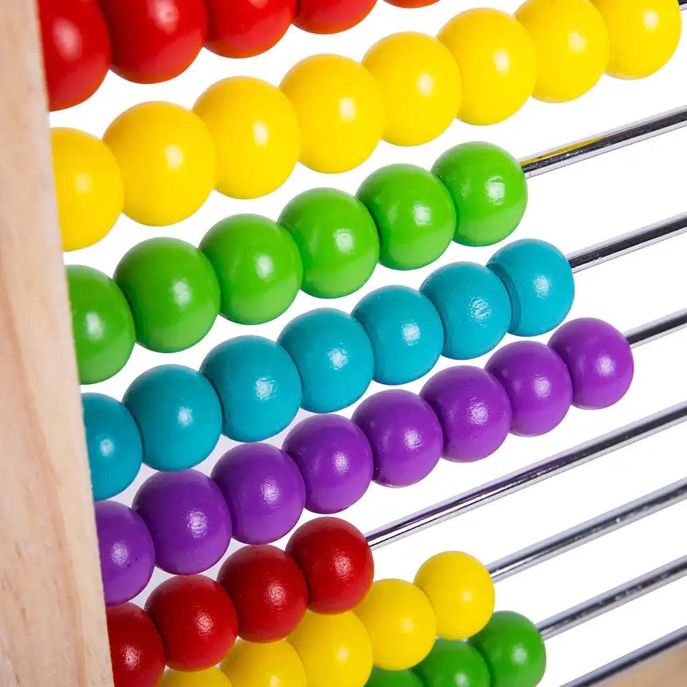 Bigjigs Wooden Abacus Close-Up Picture