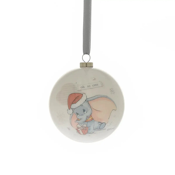 Disney Magical Beginnings Set of 12 Christmas Baubles Dumbo Picture