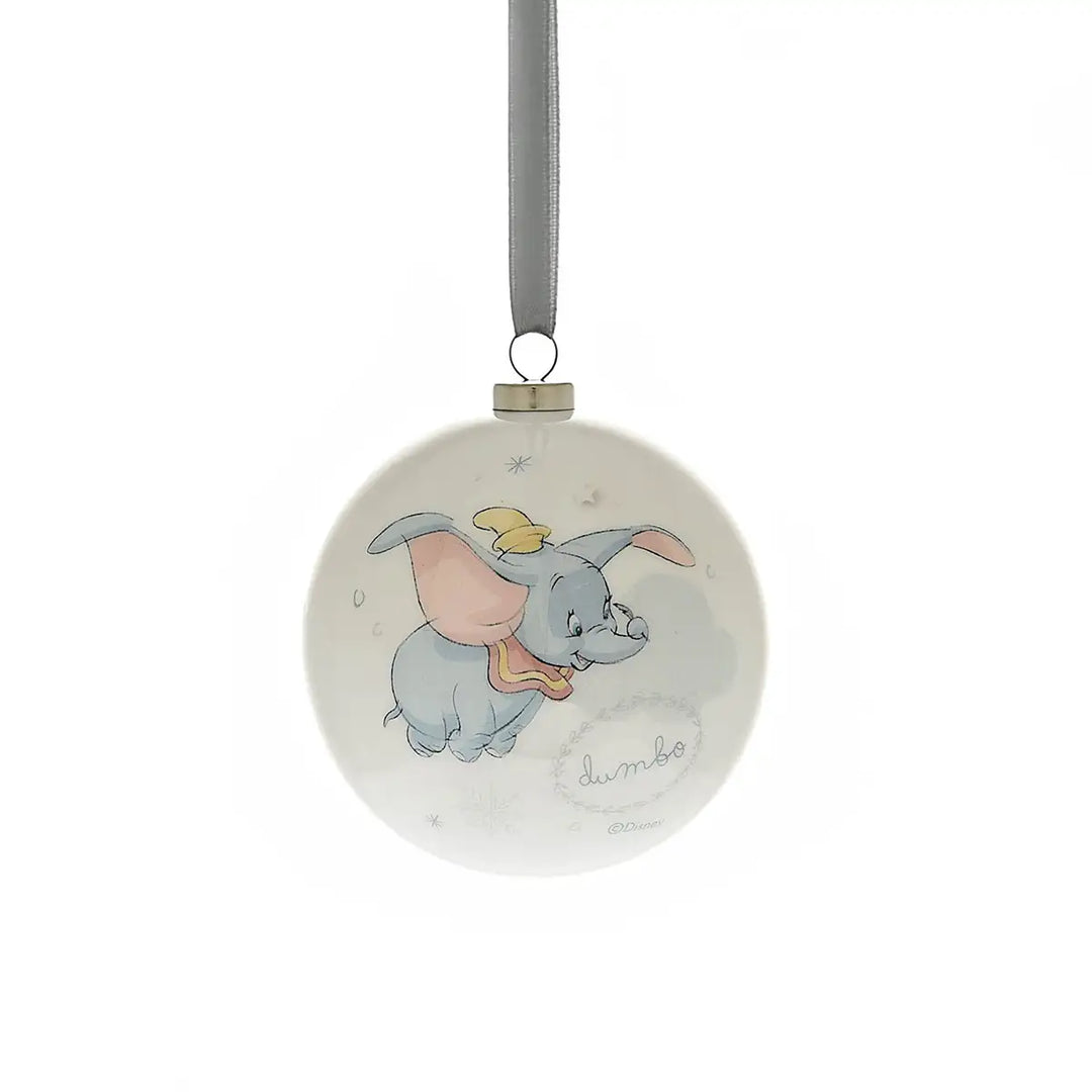 Disney Magical Beginnings Set of 12 Christmas Baubles Dumbo Picture