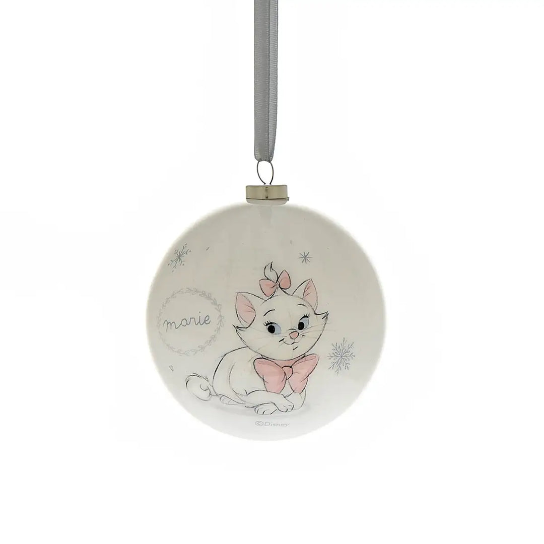 Disney Magical Beginnings Set of 12 Christmas Baubles Marie Picture