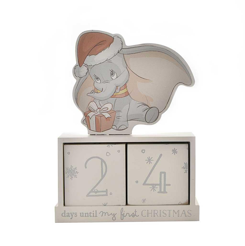 Disney Magical Beginnings Wooden Dumbo Christmas Countdown Calendar Main Picture