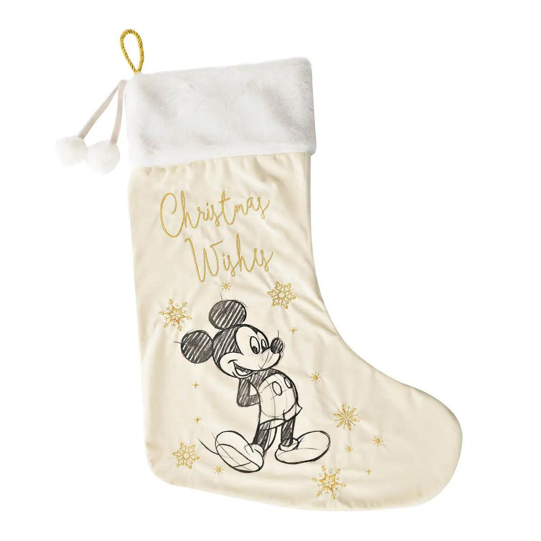 Disney Mickey Mouse Plush Velvet Christmas Stocking Main Picture