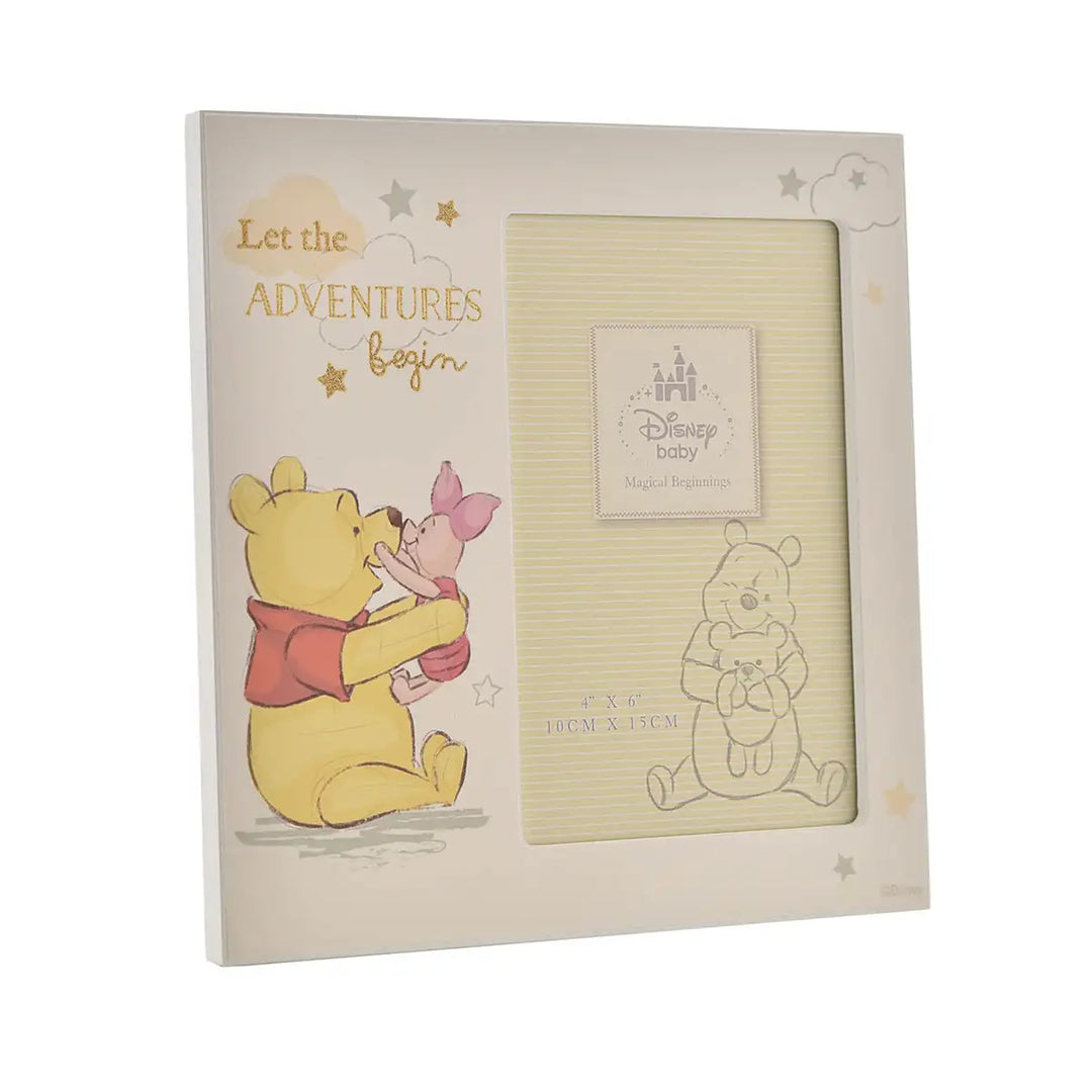 Disney Magical Beginnings Winnie the Pooh Let the Adventures Begin Photo Frame Main Picture