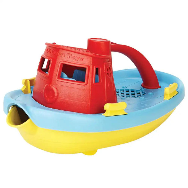 Bigjigs Green Toys 100% Recycled Plastic Red Tug Boat Main Picture