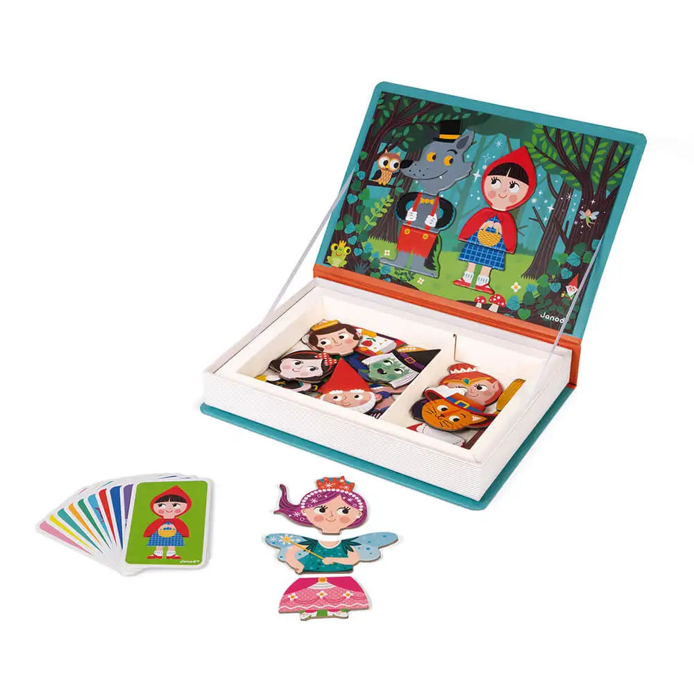 Janod Fairy Tails Magneti'book Jigsaw Puzzle Pieces Picture