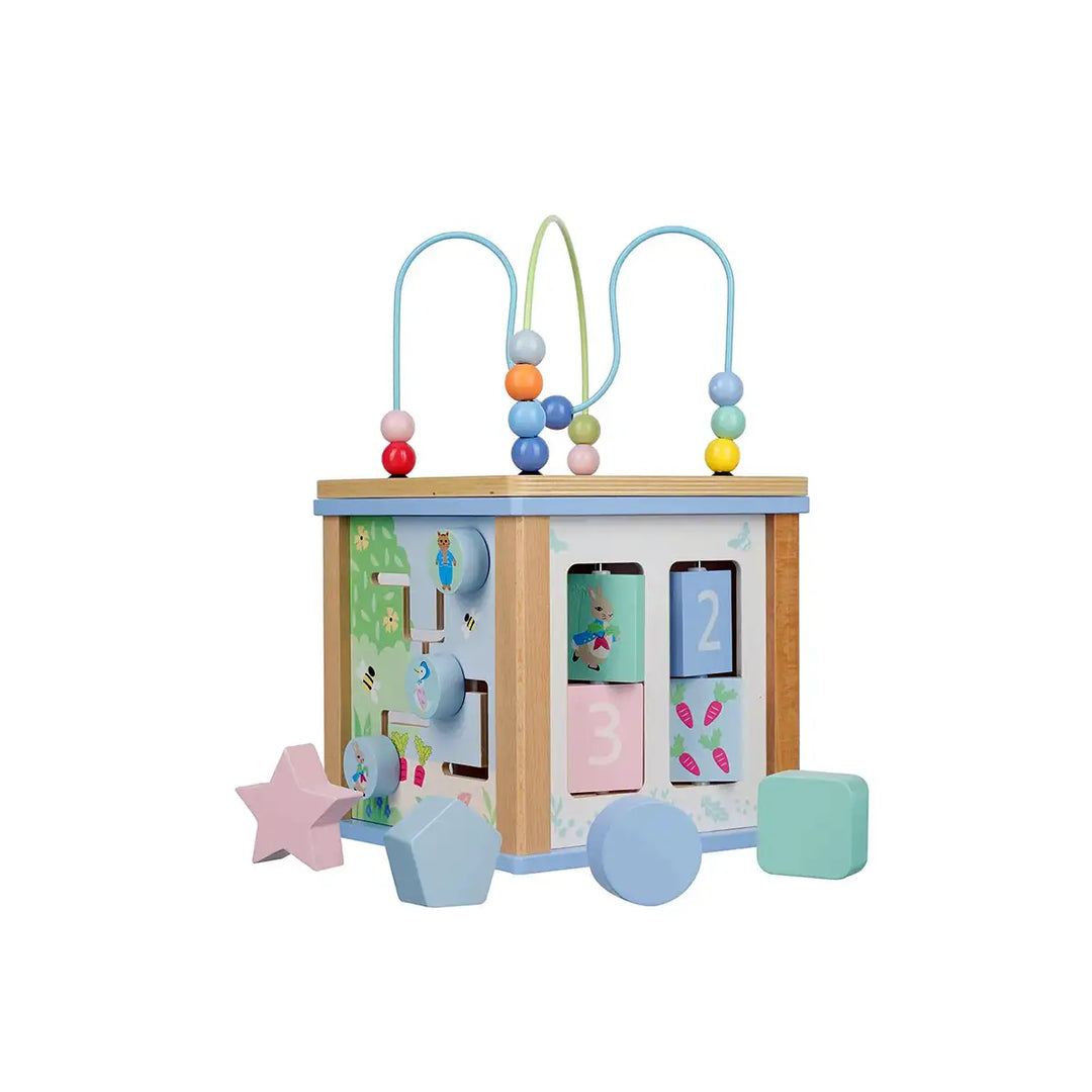 Orange Tree Toys FSC Wooden Peter Rabbit Activity Cube Main Picture