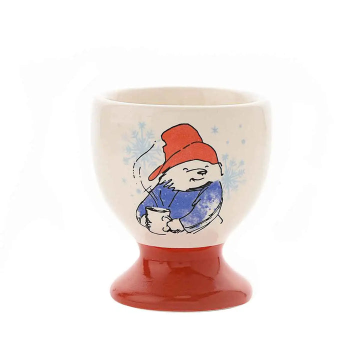 Paddington the Bear Christmas Ceramic Dinner Set Egg Cup Picture