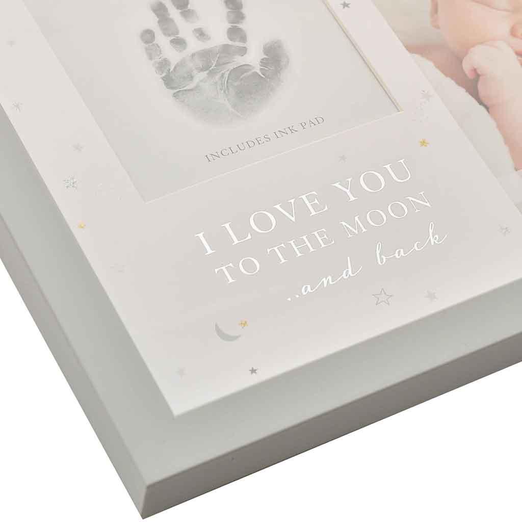 Bambino Hand Print Frame Bottom Detail Picture