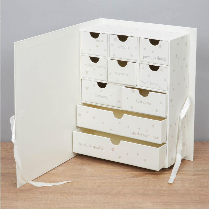 Twinkle Twinkle Keepsake Box with Drawers