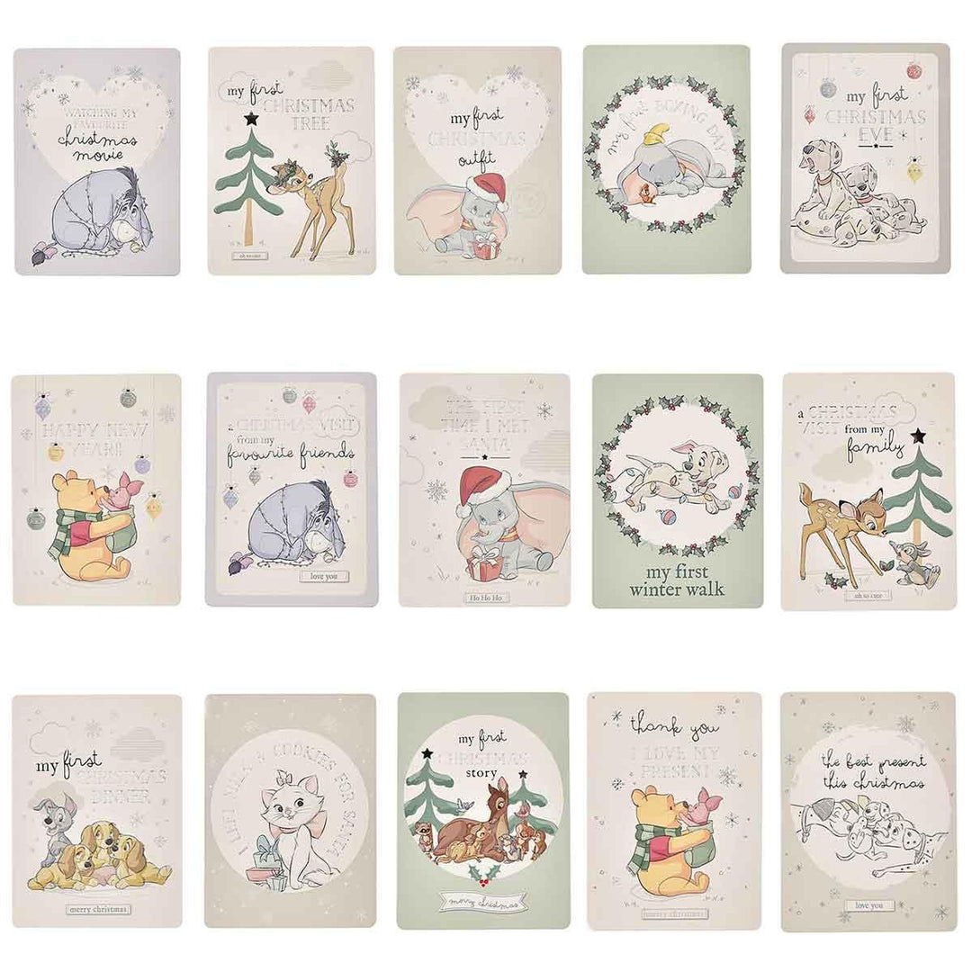 Disney Baby's First Christmas Milestone Cards Set Main Picture