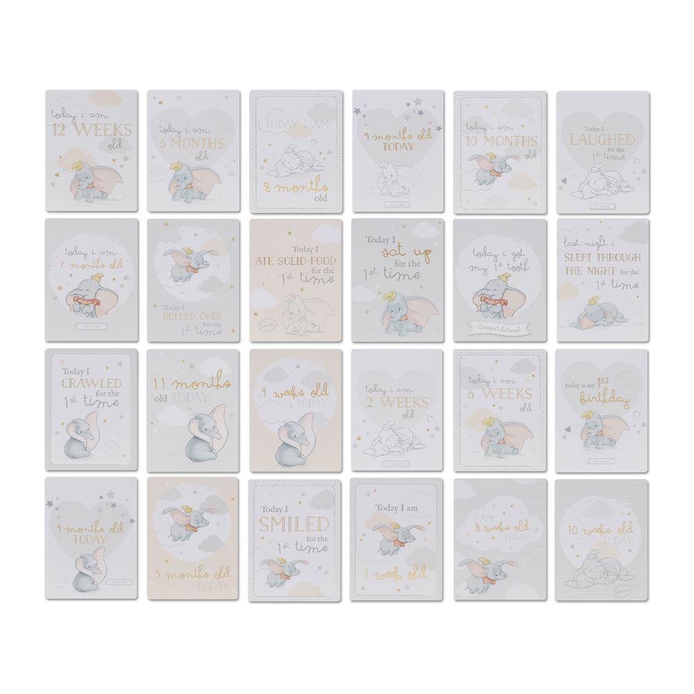 Disney Dumbo Magical Beginnings Milestone Card Set All Cards Picture