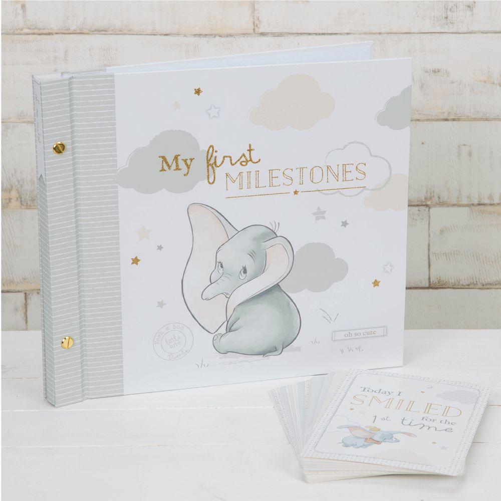 Disney Dumbo Magical Beginnings Milestone Card & Photo Album Set Picture