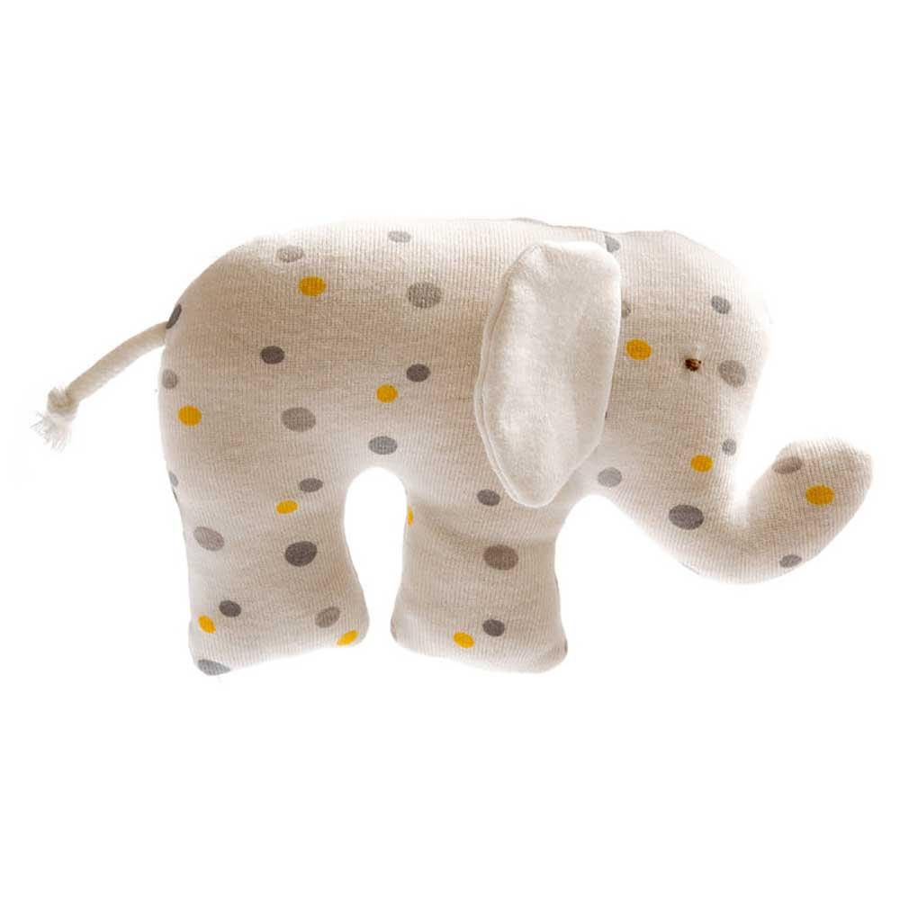 Under the Nile Organic Fair Trade Scrappy Elephant Polkadot Picture