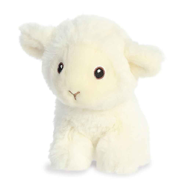 Aurora Eco Nation Recycled Plastic Mini Lamb Teddy Front Picture