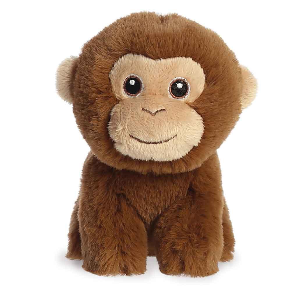 Aurora Eco Nation Recycled Plastic Mini Monkey Teddy Front Picture