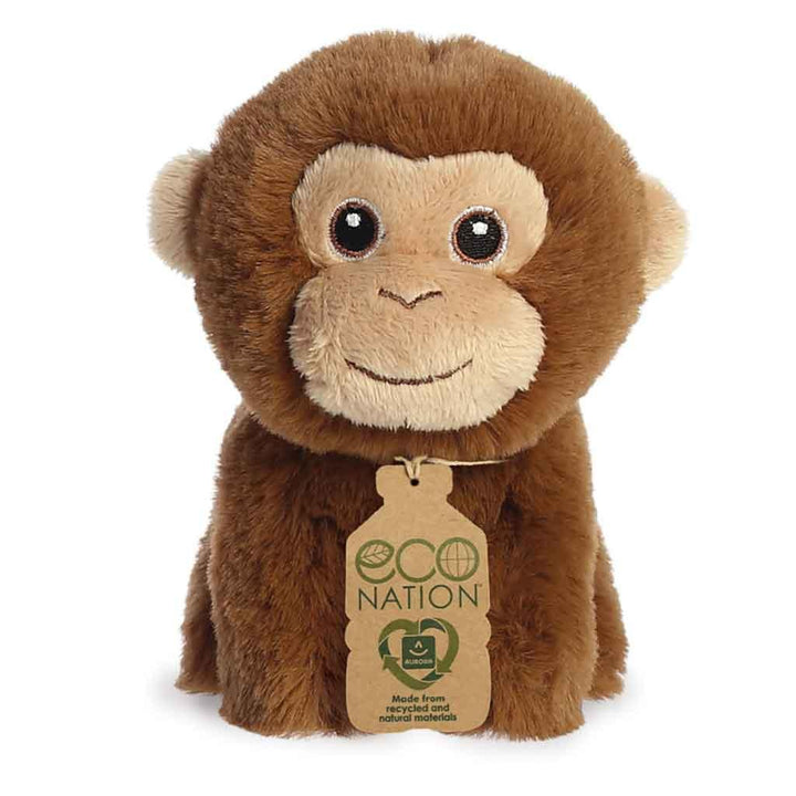 Aurora Eco Nation Recycled Plastic Mini Monkey Teddy Main Picture