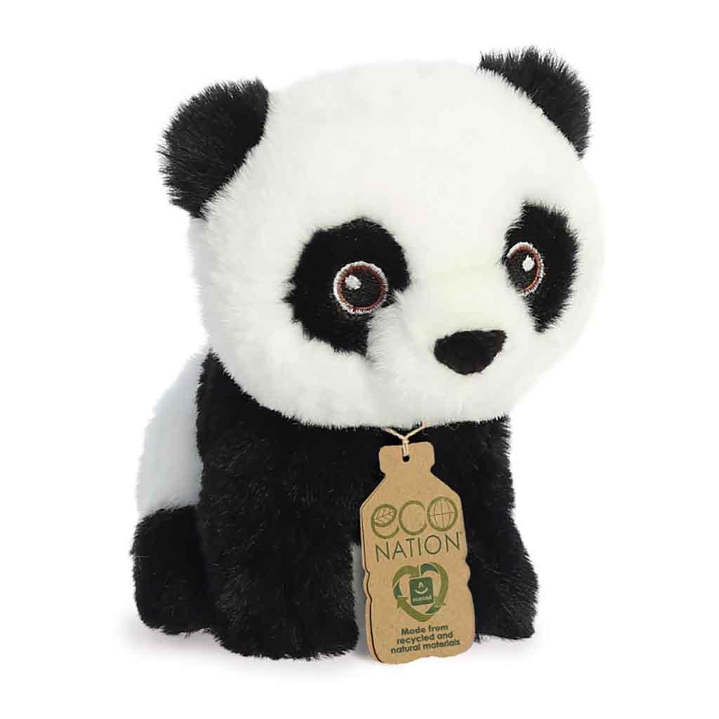 Aurora Eco Nation Recycled Plastic Mini Panda Teddy Right Picture