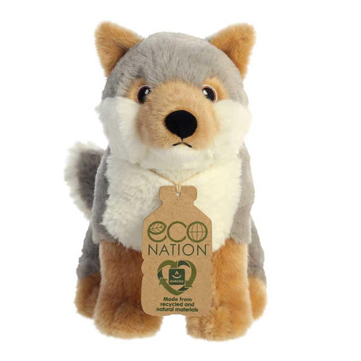 Aurora Eco Nation Recycled Plastic Wolf Teddy Main Picture