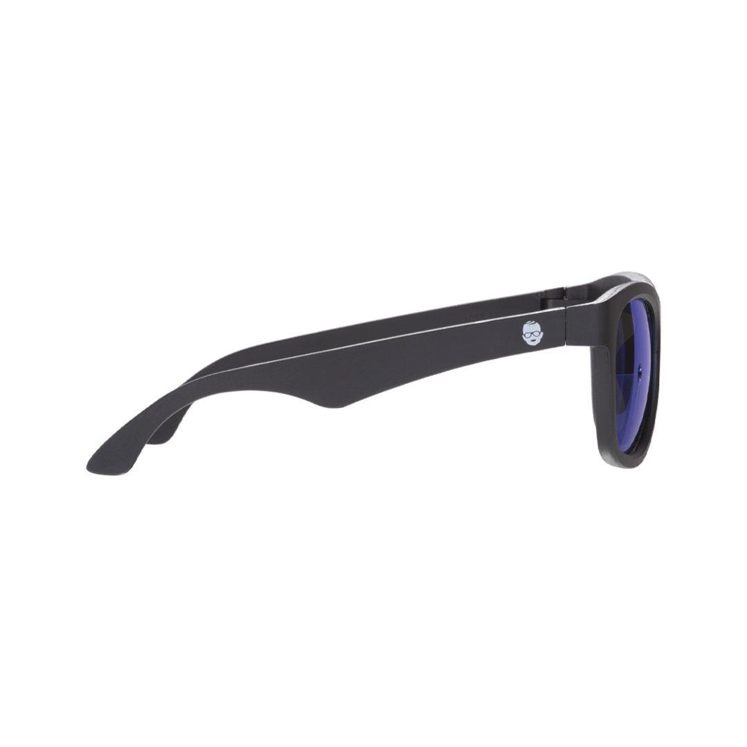 Babiators blue series navigator sunglasses in black ops black side picture