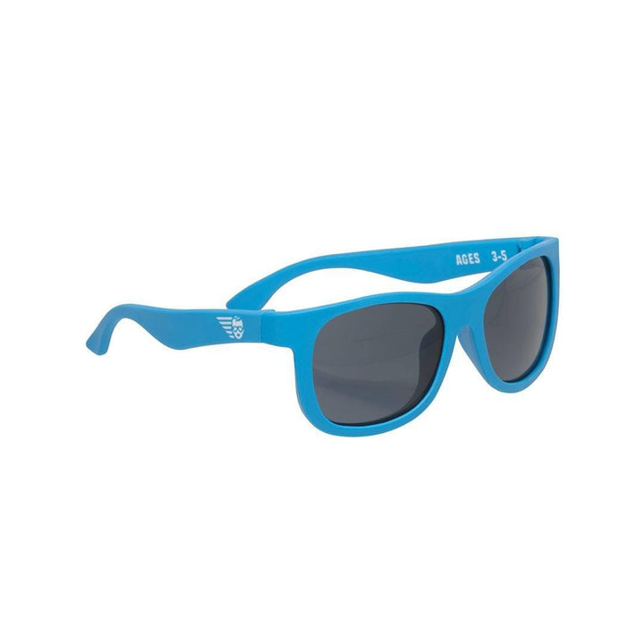 Babiators original navigator sunglasses in blue crush colour side picture