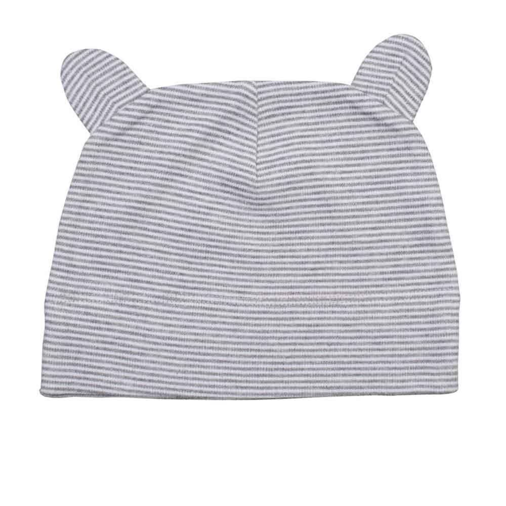 Little Tots Toys Organic Hat with Ears in Heather Colour