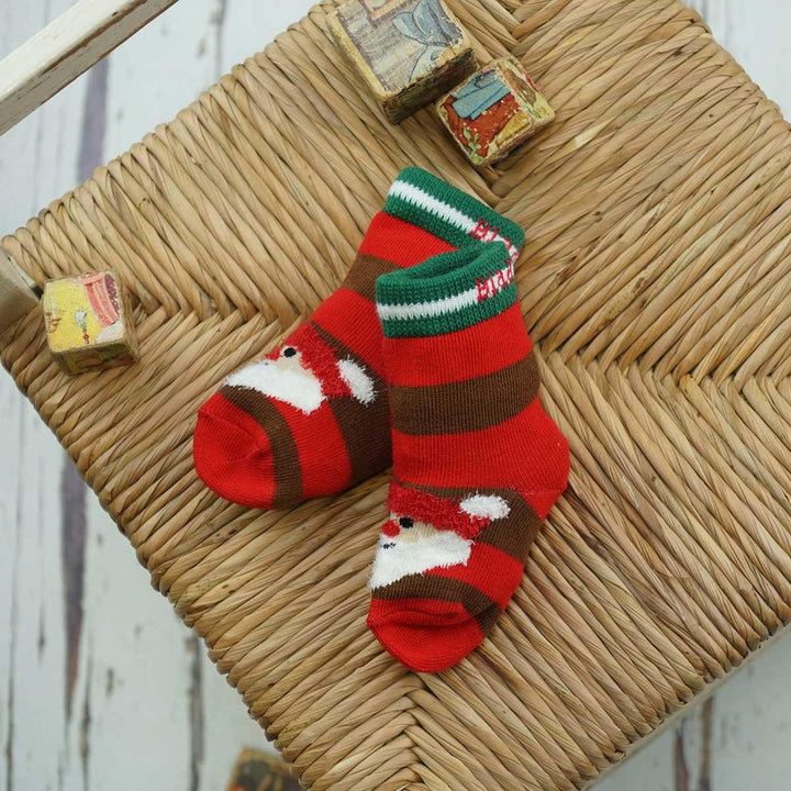 Blade & Rose Oeko-Tex Christmas Santa Socks Display Picture