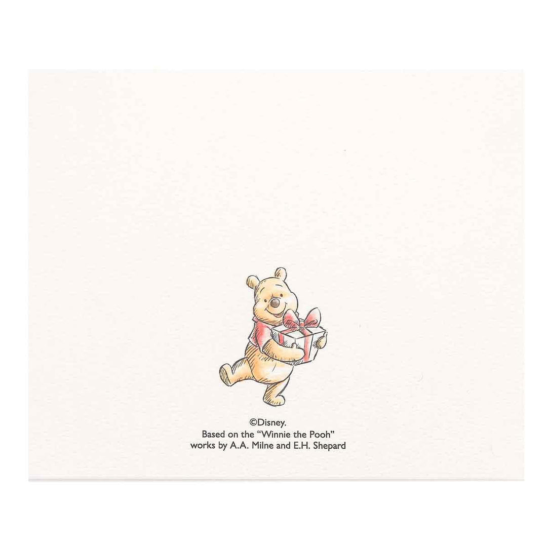 Disney Winnie the Pooh Christmas Photo Album Back Picture