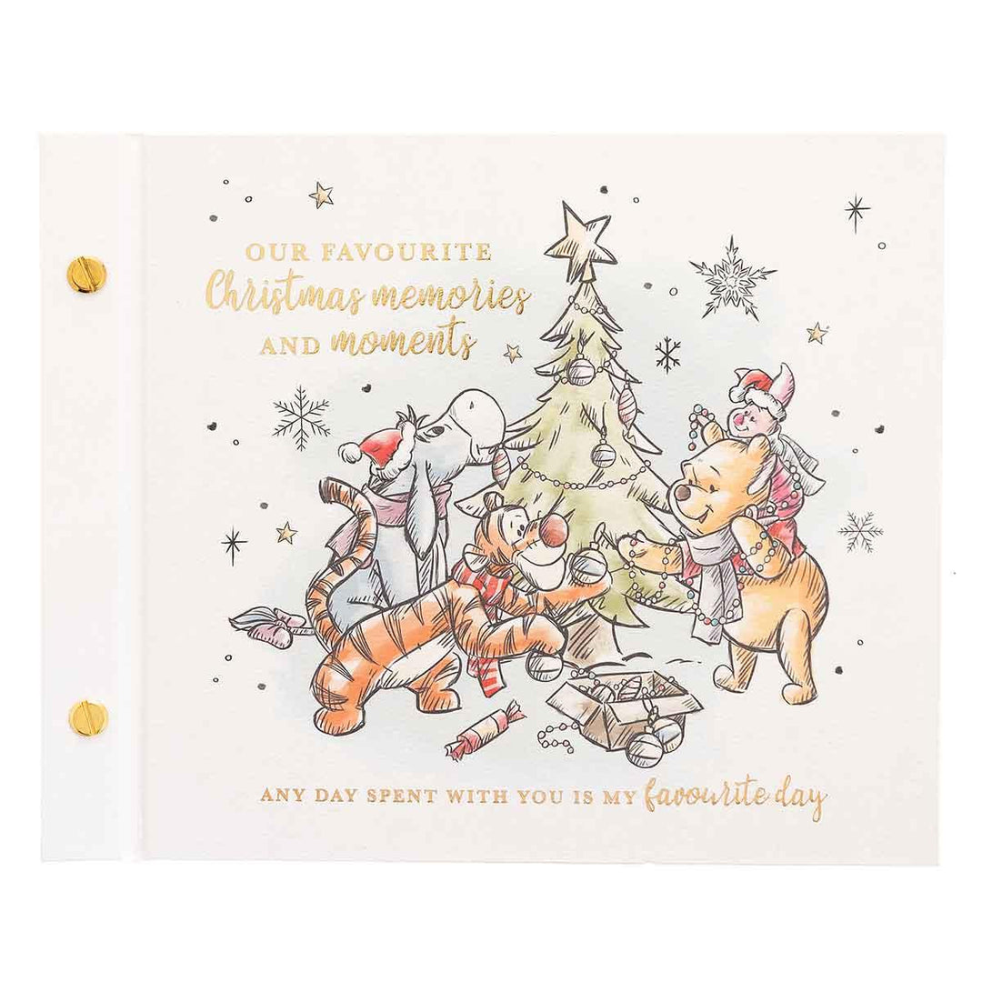 Disney Winnie the Pooh Christmas Photo Album Front Picture