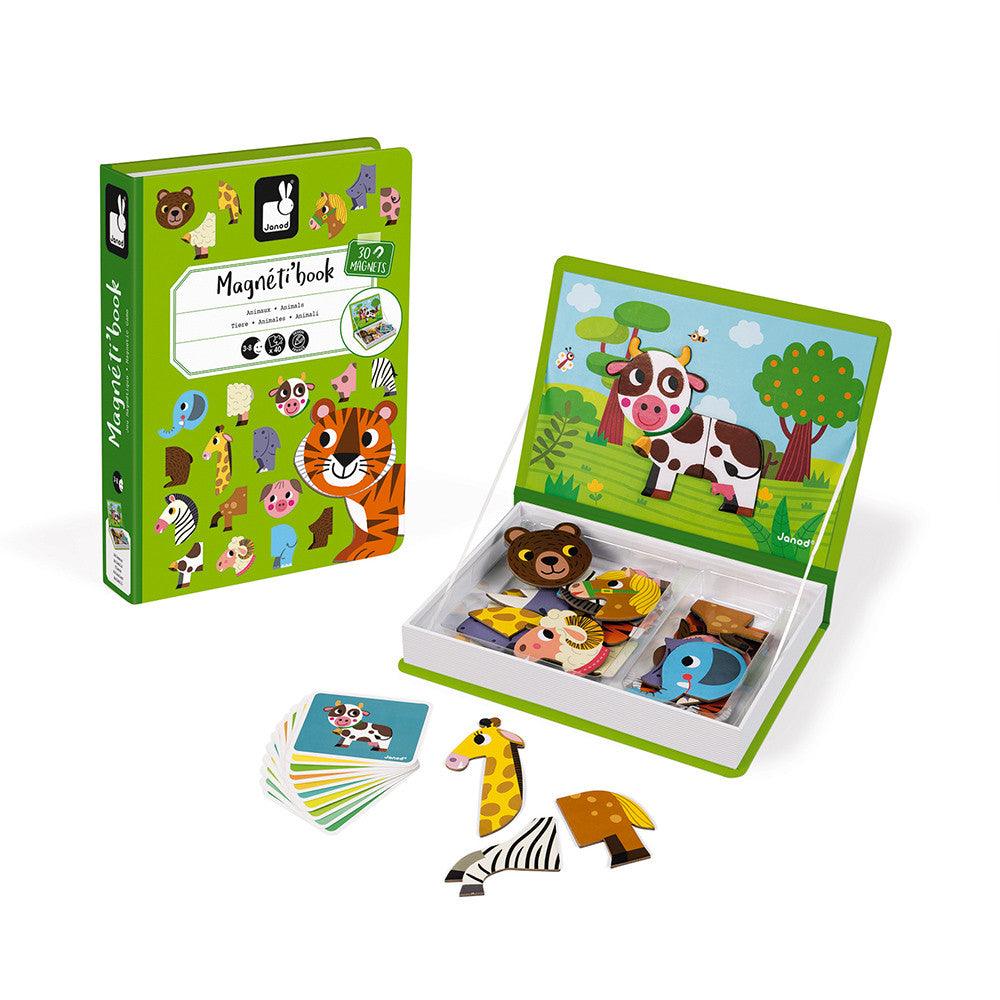 Janod Animals Magneti'book Pieces And Box Picture