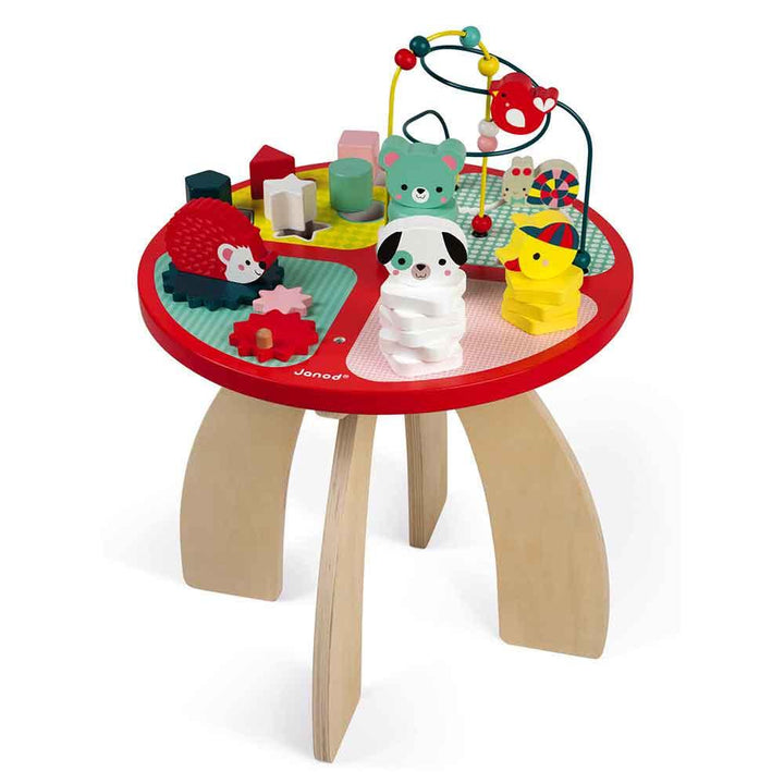 Janod Wooden Baby Forest Activity Table Main Picture