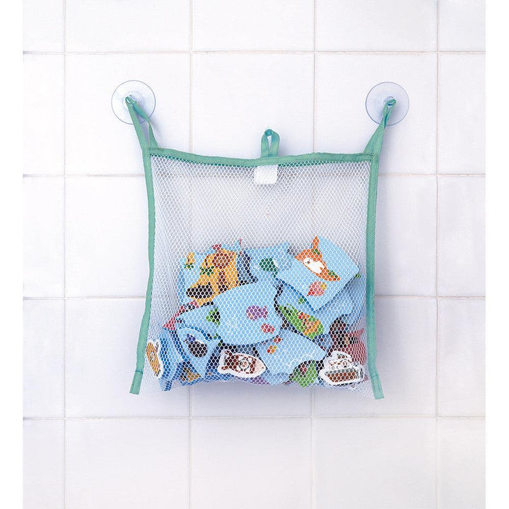 Janod Wooden Bath Explorers Map Storage Net Picture