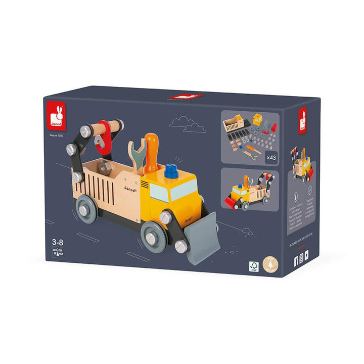 Janod Wooden Brico'Kids DIY Builders Truck Box Picture