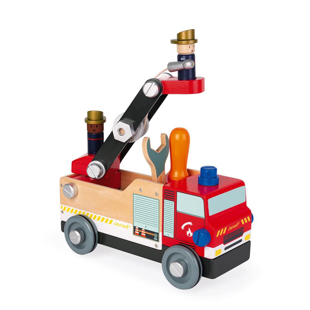 Janod Wooden Brico'Kids DIY Fire Truck Ladder Picture