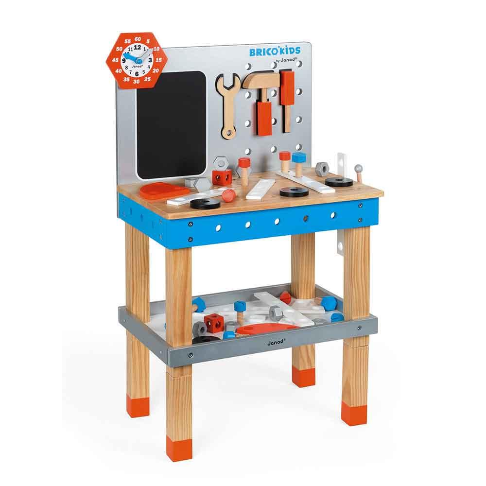 Janod Wooden Brico'Kids Giant Magnetic Workbench Main Picture