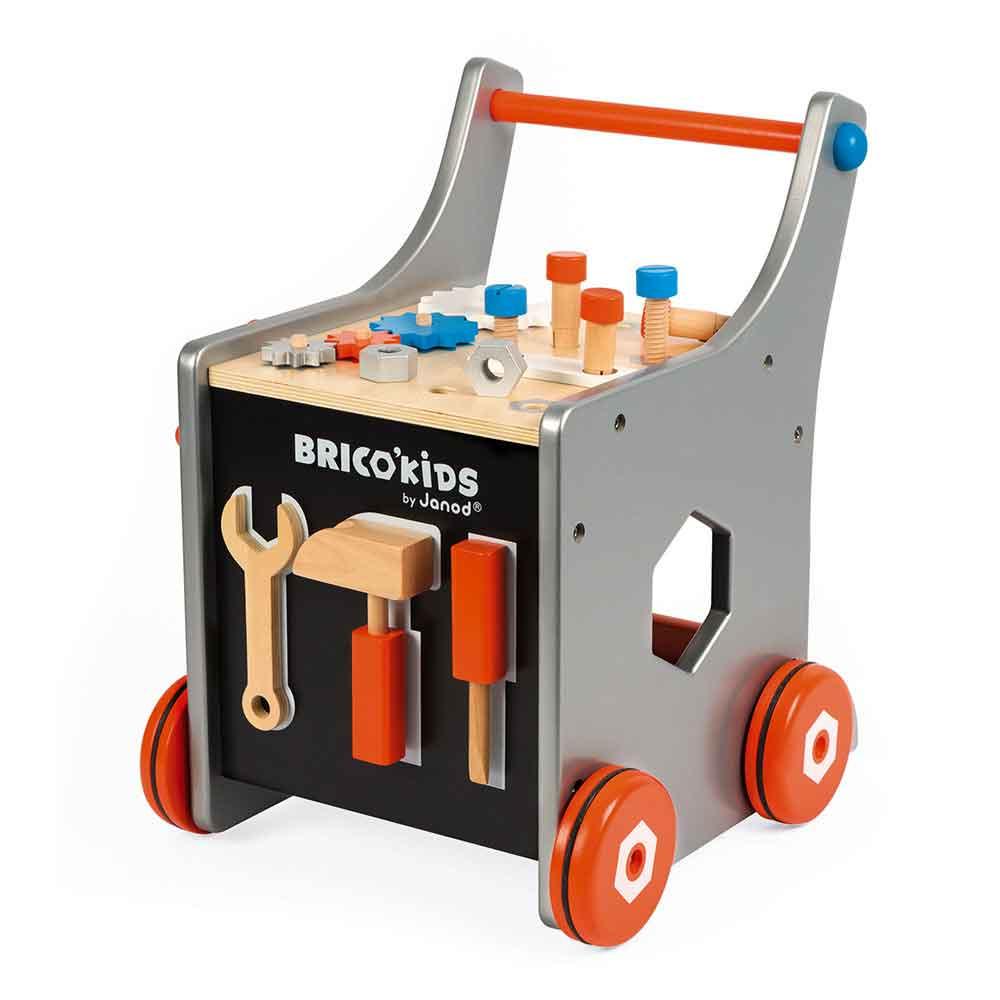 Janod Wooden Brico'Kids Magnetic DIY Trolley Main Picture