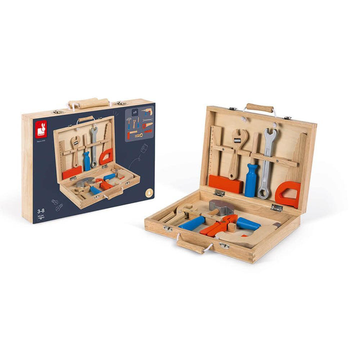 Janod Wooden Brico'Kids Tool Box and Box Picture