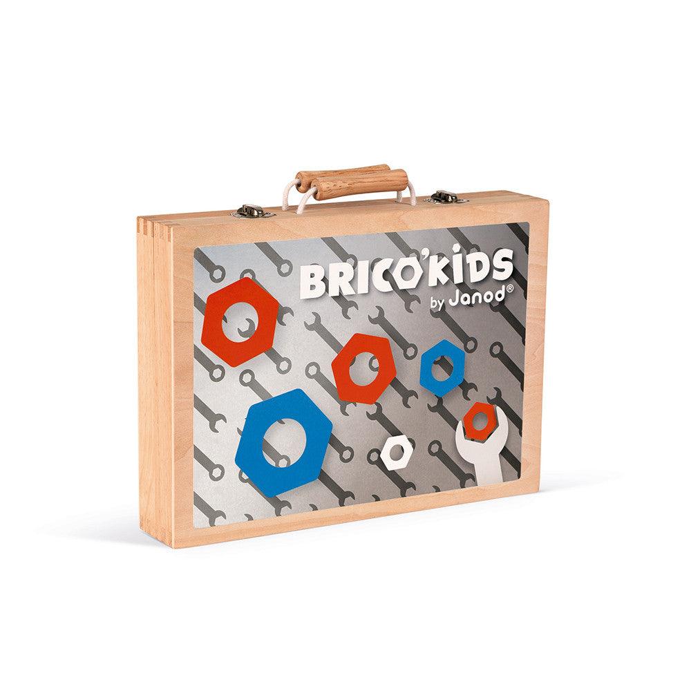 Janod Wooden Brico'Kids Tool Box Closed Picture