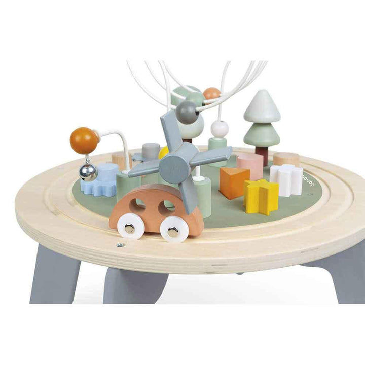 Janod Wooden Sweet Cocoon Activity Table Top Detail Picture