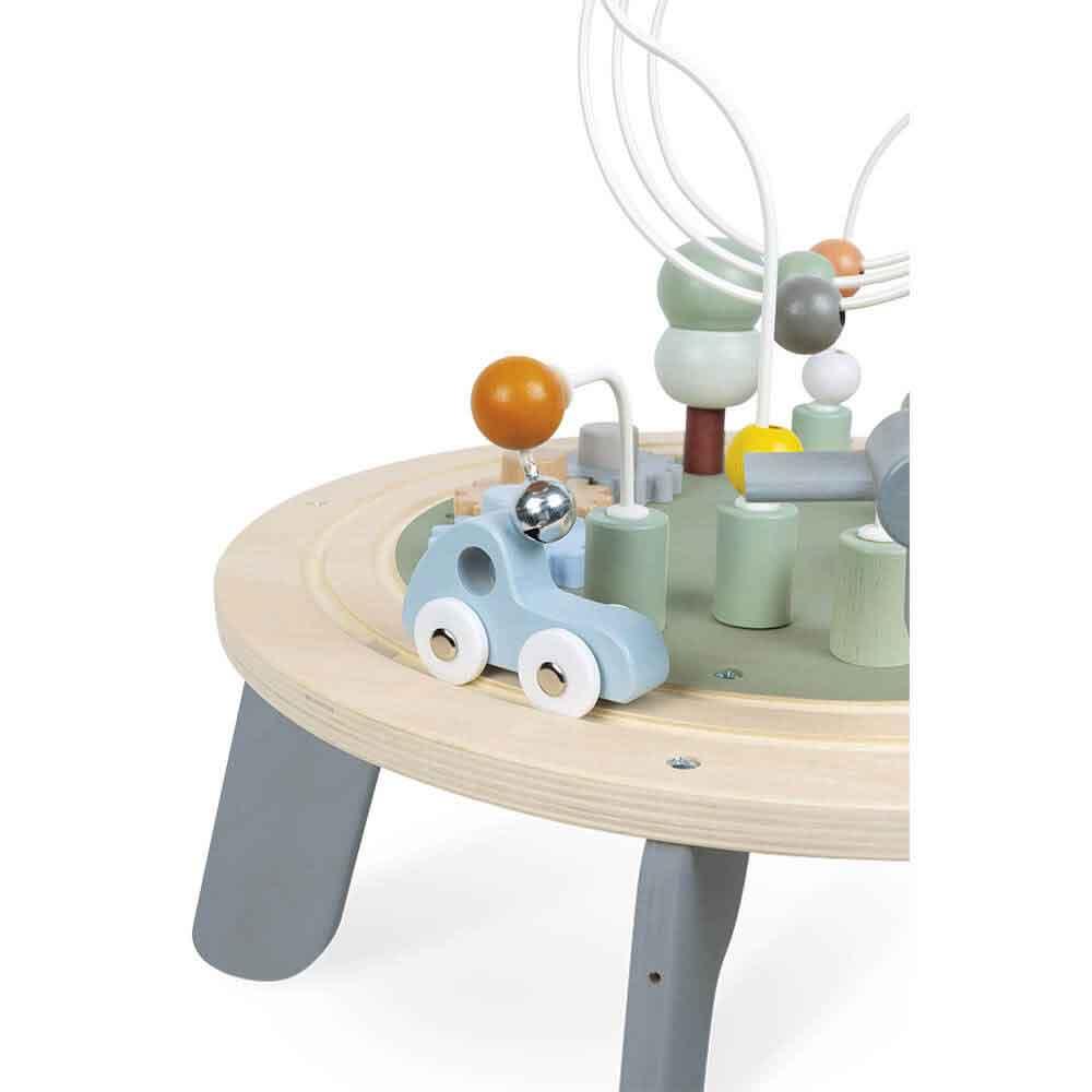 Janod Wooden Sweet Cocoon Activity Table Low Side Detail Picture