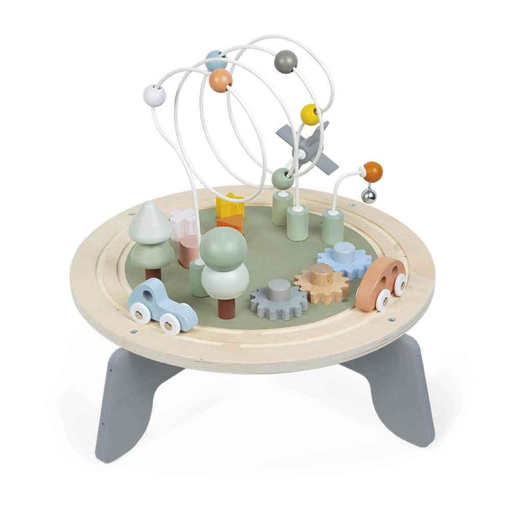 Janod Wooden Sweet Cocoon Activity Table Low Side Picture