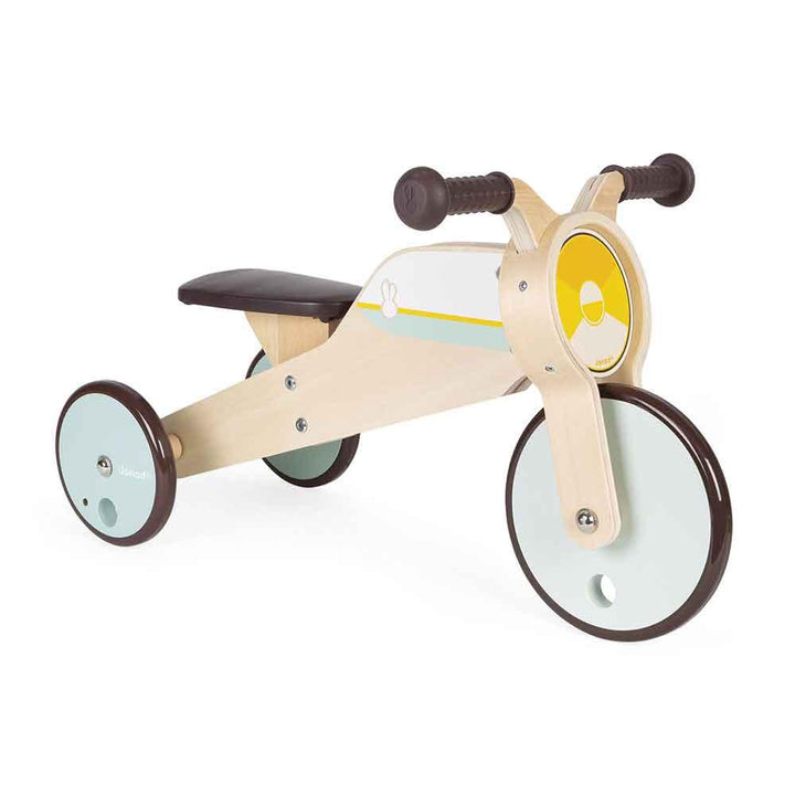 Janod FSC Wooden 2 in 1 Rocking Tricycle Trike Picture