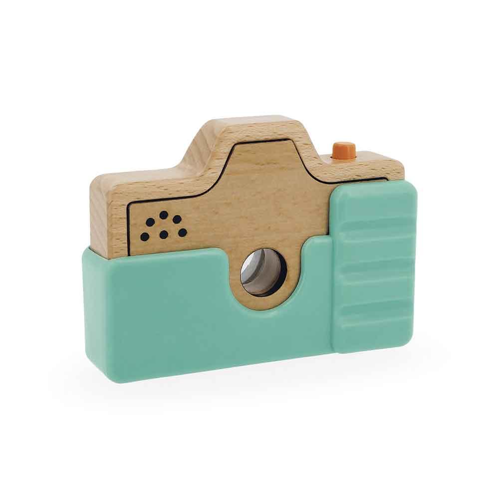 Janod Wooden Camera with Silicone Cover Back Picture