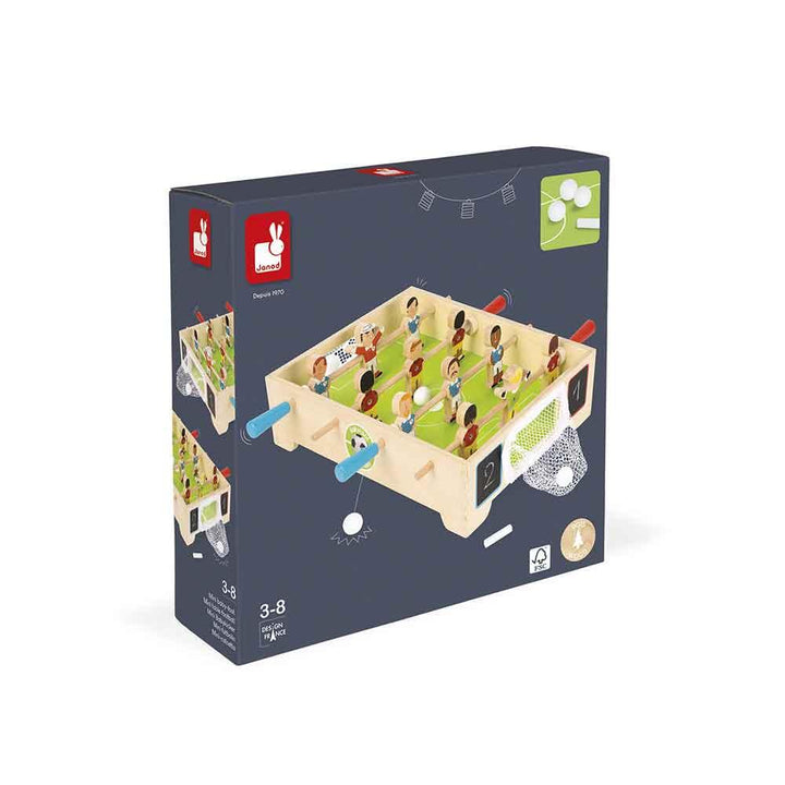 Janod Wooden Champions Mini Table Football Box Picture