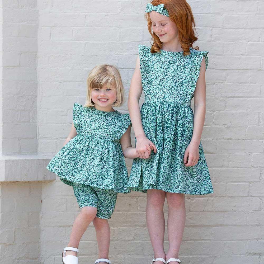 Kite Clothing GOTS Organic Cotton Blossom Set Being Worn Picture